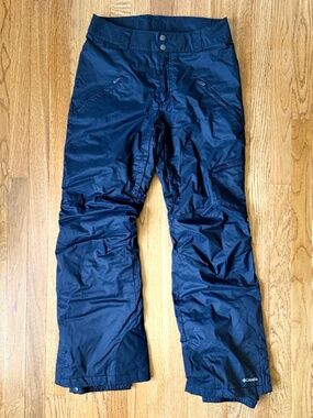 Columbia Omni-Tech Ski Snowboarding Pants Women's Size S Black